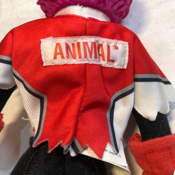 Vintage 1995 Hockey Animal Muppets with Skates and Helmet McDonalds Original Tag - Picture 8 of 9